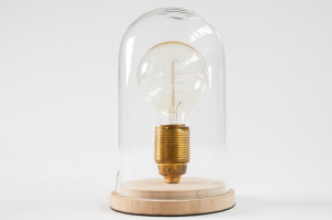 SET 3 VEIOZE EDISON RETRO 36873NATURAL/TRANSPARENT , STIL RETRO VINTAGE - Img 6