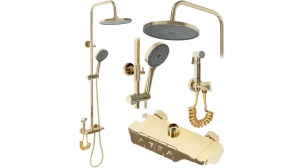 SET DE DUS MAX, AURIU, DIN ALAMA, CALITATE SUPERIOARA - Img 1