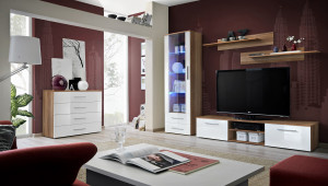 SET LIVING MODULAR CU LED GALINO B 23 NWH GB STIL MODERN ASM