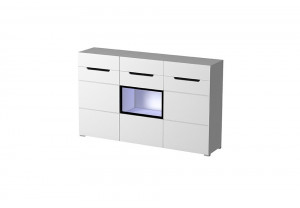 SET LIVING PEDRO ALB/NEGRU DESIGN SCANDINAV PSK - Img 2