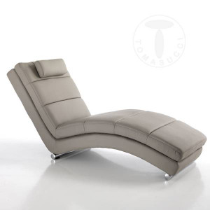 SEZLONG ELEGANT 170CM, SOFIA, COD 2453, STIL MODERN, REALIZAT DIN METAL SI PIELE ECO, DIVERSE NUANTE - Img 5