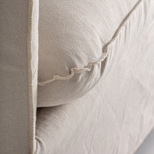 SOFA ELEGANTA BARDNEY 216CM, STRUCTURA DE LEMN SI TEXTIL, CULOARE BEJ, VICAL HOME - Img 6