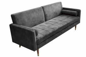 SOFA EXTENSIBILA, 195CM, MICROFIBRA GRI, MODEL DEOSEBIT, ARTIM GROUP SELECTION - Img 7