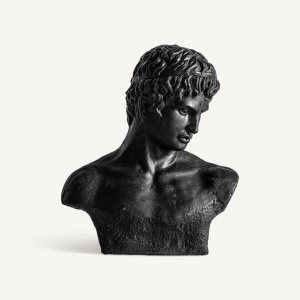 STATUETA HELIOS, 58CM, CULOARE NEAGRA, DIN RASINA, STIL CLASIC, ARTIM GROUP SELECTION