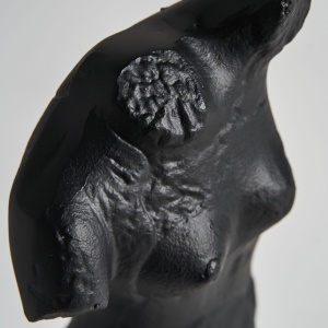 STATUETA MESSIER, 49CM, CULOARE NEAGRA, DIN METAL SI MARMURA, STIL MODERN, ARTIM GROUP SELECTION - Img 2
