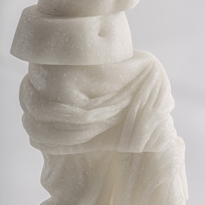 STATUETA, OFELIA, 43CM, CULOARE ALBA, DIN RASINA, STIL MODERN, ARTIM GROUP SELECTION - Img 3