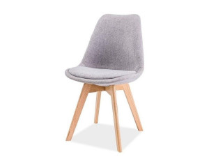 STOC 1 BUC!!! SCAUN DINING DIOR GRI DESCHIS TAP.34/STEJAR STIL SCANDINAV SIGNAL