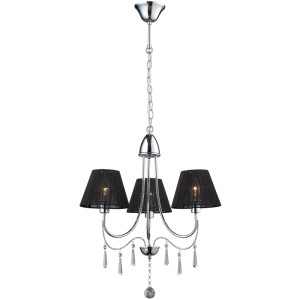 STOC!!! CANDELABRU ELSA 171/3 DIN METAL SI TEXTIL, STIL CLASIC, LAM