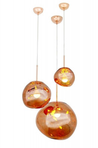 STOC!!! PENDUL FUSION 40, CUPRU, DIN METAL SI ACRIL, STIL MODERN - Img 7