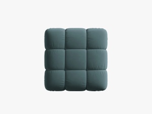 TABURET BELLIS, 94 CM, VERDE PETROL 87, TAPITERIE DIN CATIFEA, DESIGN DEOSEBIT - Img 4