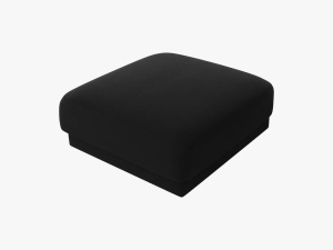 TABURET MILEY, 90 CM, NEGRU 19, TAPITERIE DIN CATIFEA, DESIGN DEOSEBIT - Img 4