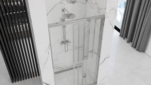USA DE DUS, REA ALEX, PLIABIL, 100, CROM, DESIGN MODERN, CALITATE SUPERIOARA, REA - Img 6