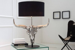 VEIOZA EL TORO ARGINTIU/NEGRU DIN TEXTIL SI METAL COD 38321 - Img 1