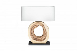 VEIOZA ORGANIC ARTWORK BEJ/NATURAL DIN IN SI LEMN COD 39627 - Img 5