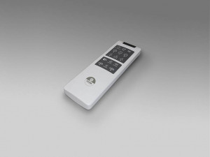 VENTILATOR POLARIS, CU TELECOMANDA, 26 CM, NEGRU MAT/NUC, DIN METAL SI ACRIL, STIL MODERN - Img 3