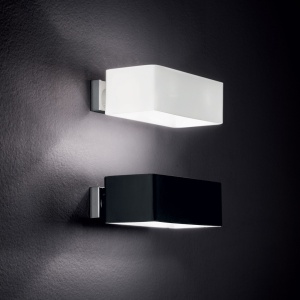 APLICA BOX AP2, ALB, DIN METAL, STIL MODERN - Img 2