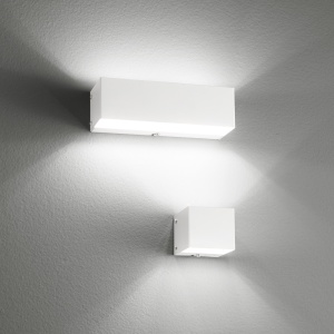APLICA FLASH AP2, ALB, DIN METAL, STIL MODERN - Img 2