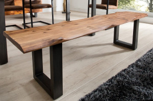 BANCA GENESIS ANTRACIT/NATURAL 36761 DESIGN VINTAGE - Img 3