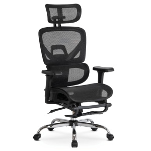 BESTSELLER! SCAUN DE BIROU ERGONOMIC, ARTIM MEBLE, REALIZAT DIN MATERIAL TEXTIL NEGRU, STIL MODERN - Img 10