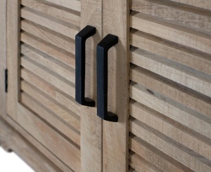 BIBLIOTECA/VITRINA CLASICA, 180CM, CODE 1812, LEMN DE MANGO, ARTIM GROUP SELECTION - Img 5