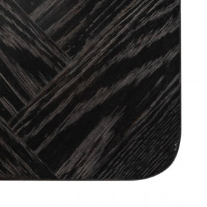 BIROU BLACKBONE BRASS, 140 CM, NEGRU/AURIU ANTICHIZAT, DIN FURNIR DE STEJAR SI METAL, RICHMOND INTERIORS - Img 4