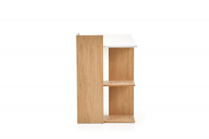 BIROU FINO, STEJAR AURIU/ALB, DIN MDF LAMINAT, STIL MODERN - Img 4