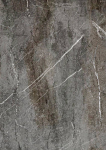 BUCATARIE TAMARA, 240 CM, CU ASPECT DE MARMURA GRI/NEGRU, DIN MDF, STIL MODERN - Img 3