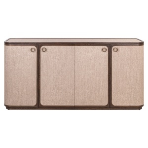 BUFET DINING WILLOX, REALIZAT DIN METAL, LEMN DE STEJAR, MDF SI IN, CULOARE BEJ, DESIGN DEOSEBIT, RICHMOND INTERIORS