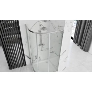 CABINA DE DUS LOOK 80X80, NEAGRA, FARA CADITA DE DUS, CALITATE SUPERIOARA - Img 3