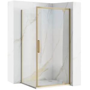 CABINA DE DUS RAPID SWING 100X80, AURIU PERIAT, CALITATE SUPERIOARA