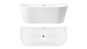 CADA OLIMPIA FREESTANDING, 170 CM, ALB, DIN ACRIL, CALITATE SUPERIOARA - Img 2