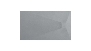 CADITA DE DUS REA MAGNUM, 120x90 CM, GRI, DIN COMPOZIT, CALITATE SUPERIOARA