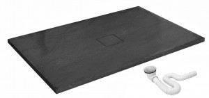 CADITA DE DUS, REA STONE, BLACK, 80x120, DESIGN MODERN, CALITATE SUPERIOARA, REA - Img 2