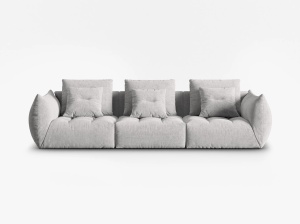 CANAPEA BLOOM, 4 LOCURI, 332 CM, DIVERSE CULORI SI MATERIALE, DESIGN DEOSEBIT - Img 13