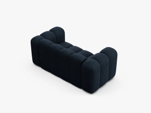 CANAPEA CU 2 LOCURI LUPIN 170, ALBASTRU DESCHIS, CU TAPITERIE DIN TEXTIL BOUCLE BALOO MICADONI - Img 3
