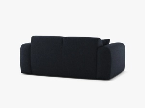 CANAPEA CU 2 LOCURI, MOLINO, 170 CM, ALBASTRU MARIN, CU TAPITERIE DIN TEXTIL CHENILLE EDEN, MICADONI - Img 3