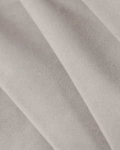 CANAPEA CU 3 LOCURI KATE, MELANJ GRI DESCHIS, 213X99 CM, TAPITAT CU TAPITERIE DIN TEXTIL CATIFEA SALVADOR, MICADONI - Img 3