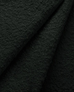 CANAPEA CU 4 LOCURI KATE, NEGRU, 243X99 CM, TAPITAT CU TAPITERIE DIN TEXTIL BOUCLE BALOO, MICADONI - Img 3