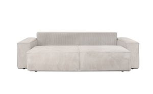 CANAPEA EXTENSIBILA PILLOW, CU FUNCTIE DE DORMIT, GRUPA II, CONFECTIONATA DIN METAL, SPUMA, LEMN SI TEXTIL, STIL MODERN - Img 3