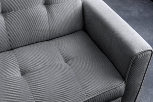 CANAPEA EXTENSIBILA, SMART 180CM, 2 LOCURI, CATIFEA GRI RAIAT, ARTIM GROUP SELECTION - Img 8