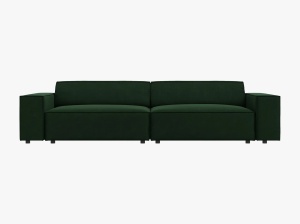 CANAPEA JODIE, 4 LOCURI, 244 CM, DIVERSE CULORI SI MATERIALE, DESIGN DEOSEBIT - Img 6