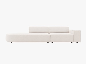 CANAPEA JODIE, STANGA, 3 LOCURI, 262 CM, DIVERSE CULORI SI MATERIALE, DESIGN DEOSEBIT - Img 12