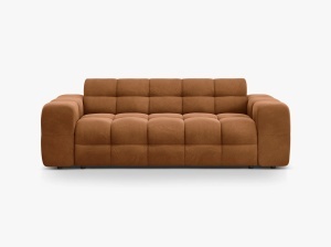 CANAPEA KENDAL, 3 LOCURI, 222 CM, DIVERSE CULORI SI MATERIALE, DESIGN DEOSEBIT - Img 5