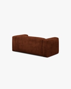 CANAPEA MARTINA, CU 2 LOCURI, CARAMIZIU, 200 CM, CU TAPITERIE DIN TEXTIL CORDOI TILIA, MICADONI - Img 3