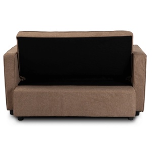 CANAPEA RABATABILA, ARTIM MEBLE, REALIZAT DIN MATERIAL TEXTIL MARO SI METAL, STIL MODERN - Img 8