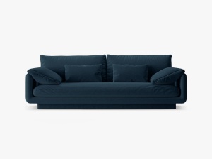 CANAPEA TORINO, 3 LOCURI, 220 CM, DIVERSE CULORI SI MATERIALE, DESIGN DEOSEBIT - Img 12