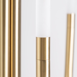 CANDELABRU EXCLUSIVIST NAIM, METAL AURIU SI CRISTAL, STIL ART DECO, VICAL HOME - Img 3