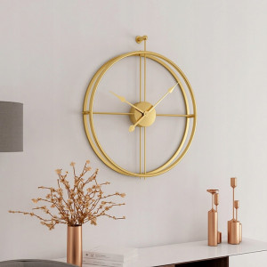 CEAS DECORATIV 3D GOLD TUY ROTUND 50CM STIL INDUSTRIAL - Img 6