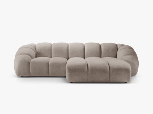 COLTAR DIANA, DREAPTA, 3 LOCURI, 294 CM, DIVERSE CULORI SI MATERIALE, DESIGN DEOSEBIT - Img 3