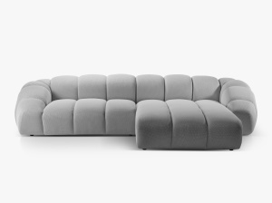 COLTAR DIANA, DREAPTA, 4 LOCURI, 334 CM, DIVERSE CULORI SI MATERIALE, DESIGN DEOSEBIT - Img 11